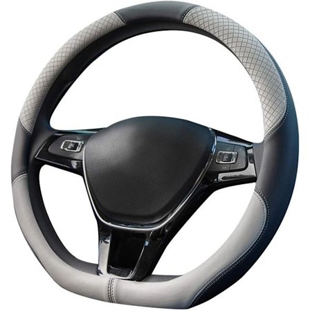 Sport D-form Bilrattdeksel Pustende Mikrofiber PU