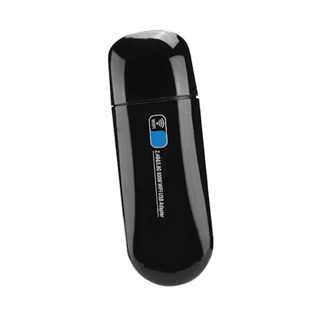 W67S USB-nettverkskort trådløs WIFI-adapter kompatibel med Bluetooth 4.0 for datamaskintilkobling