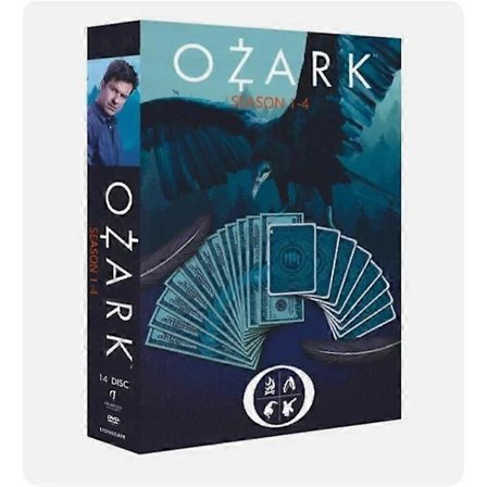 Ozark: Hela TV-serien Säsong 1-4 (DVD 14-Disc Set) Ny
