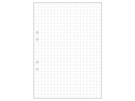 Lösblad A4, vitt 70g hålat papper, rutat 10x10mm 500/fp - Lyreco - Skola och förskola - Förbrukning skola häften - Lösblad och arbetsblad