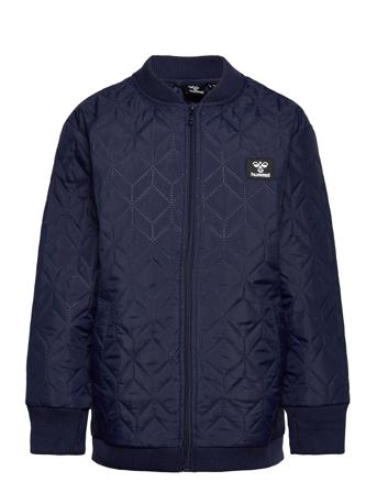 Hmlcave Thermo Jacket Outerwear Jackets & Coats Quilted Jackets Blå Hummel*Betinget Tilbud
