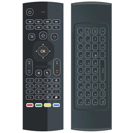 MX3 Smart Fjernbetjening - RNCYN - Luftmus - 2.4G Trådløst Tastatur - Kompatibel X96, H96, Android TV Boks