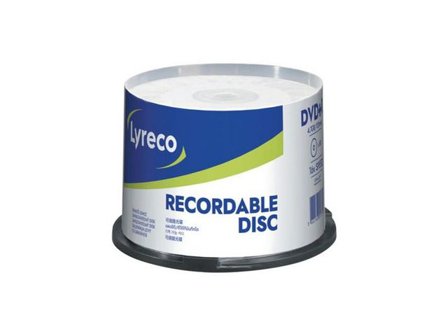 LYRECO DVD+R LYRECO 4,7GB 50/FP - Lyreco - Datorprodukter - Lagring - DVD-skivor