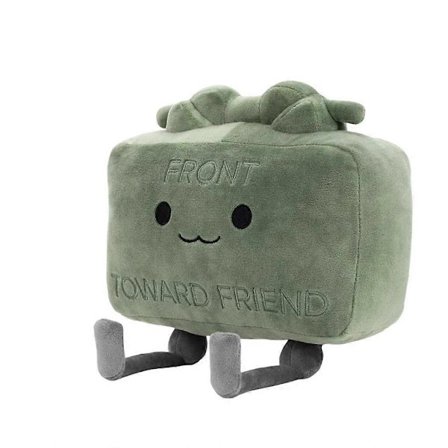 Clay the Claymore Plyslegetøj Sød Firkantet Blød Udstoppede Dukke til Gaver & Samlerobjekter