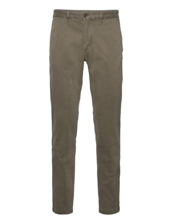 Denton Chino Premium Gmd Chinos Bukser Kakigrønn Tommy Hilfiger*Betinget Tilbud