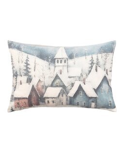 Kuddfodral Village 1-pack Multi - 40x60 cm - Jul - Mogihome