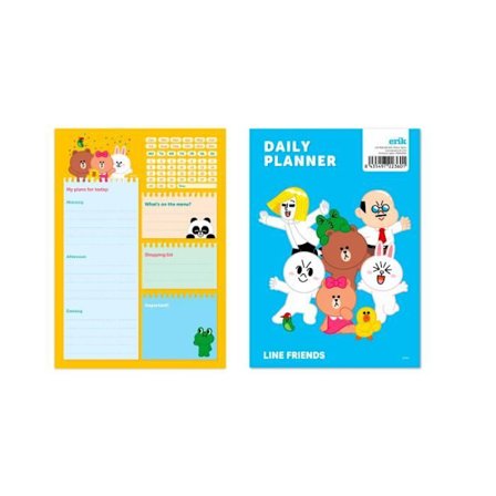 Bloc-notes kontor Line Friends