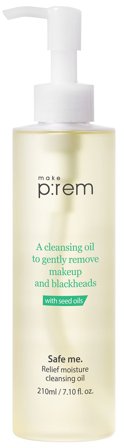 Make P:rem Safe me. Relief moisture cleansing oil 210 ml, Skincare, Renseprodukter, Rens & Vask