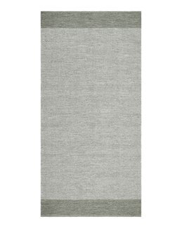 Garnmatta Alva Grön - 75x340 cm - KM Carpets