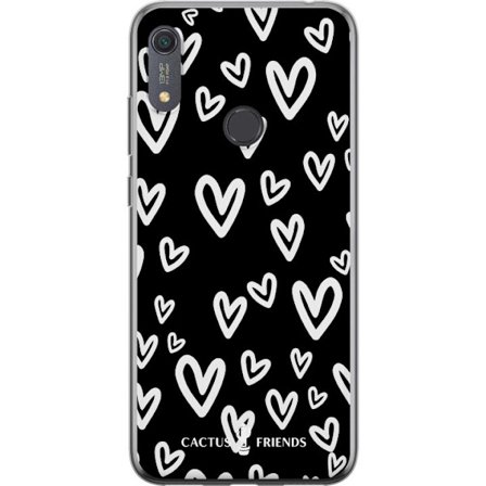 Yhteensopiva Puhelinkuori Huawei Huawei Y6s (2019) Cactus and Friends - Handdrawn Love Chaos