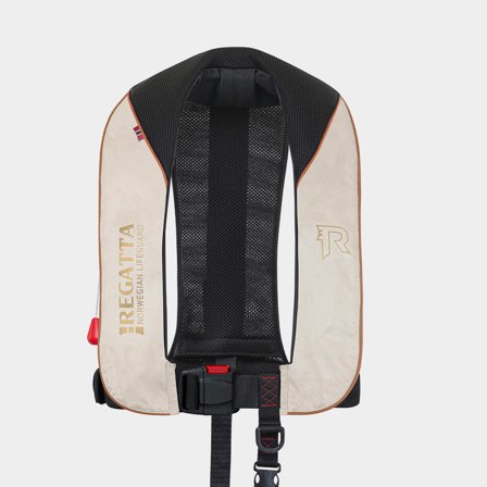 Giubbotto di salvataggio gonfiabile Regatta MarineSafe Gold 170N Beige, automatico, Taglia Unica (40+ kg) + cartuccia di CO2 33 grammi, 40+ kg