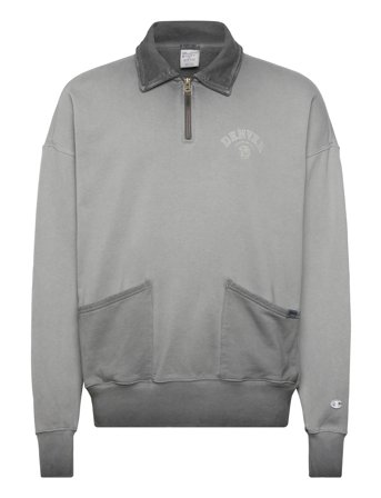 Polo Neck Sweatshirt Grey Champion