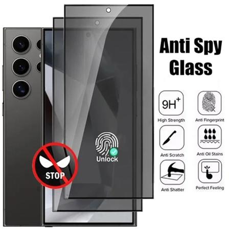 Fortrolighed Skærmbeskyttelse til Samsung Galaxy S24 S23 Ultra-Hærdet Glas Fingeraftryk Lås op til Samsun. G S22 S21 Plus For S24 Ultra 2 piece