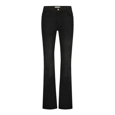 Fabienne Chapot, Eva Flare Jeans Zwart, Dames, Maat:W28