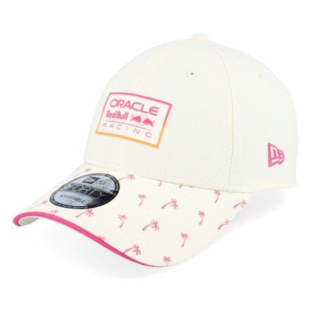 New Era - Motor Hvid adjustable Kasket - Red Bull F1 24 Team Miami 9FORTY Off-white Adjustable @ Hatstore