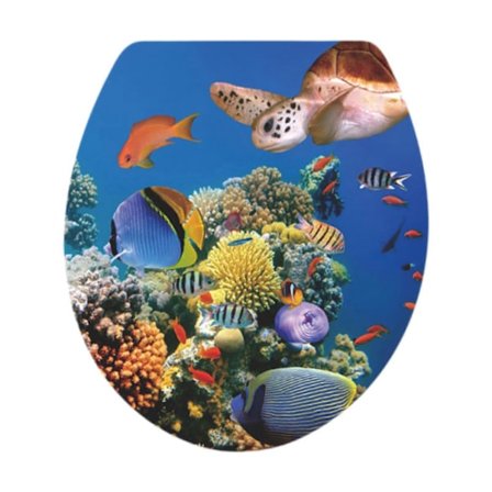WC-tarra 3D vedenalainen maailma seinätarrat irrotettavat merieläinseinätarrat makuuhuoneeseen lastenhuoneeseen kylpyhuoneeseen