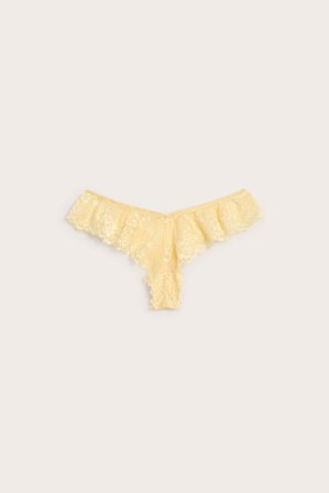 Kappahl | Cheeky-truser i blonder Lysegul M | Lysegul
