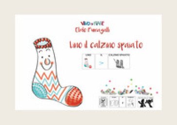 Lino il calzino spaiato. Testo in simboli. Schede per Kamishibai. Ediz. illustrata. Con audiolibro Elide Fumagalli