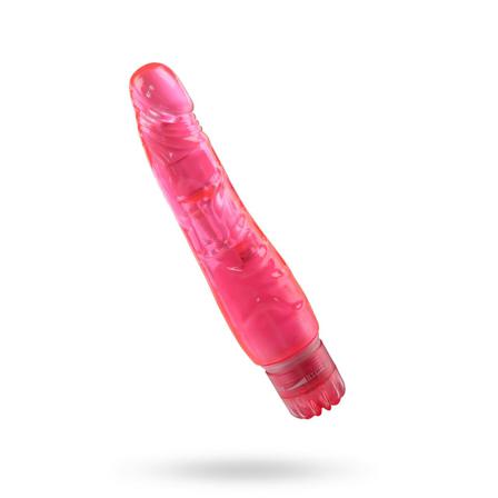 Pink Pleasure - Slim Penis Shaped Vibrator - Vuxen.se - Vibrerande dildo