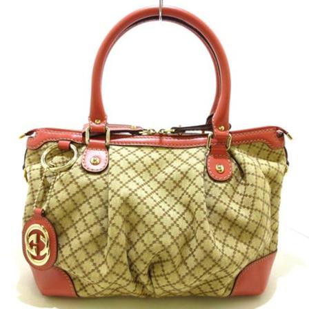 Gucci Vintage - Vintage Väskor - Beige - Dam - Storlek: One Size, Dam, Storlek: ONE SIZE