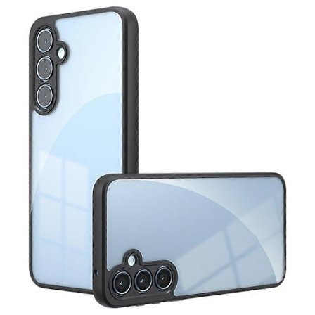 Til Samsung Galaxy A55 5G Cover Gennemsigtigt Telefon Cover TPU + PC 2-i-1