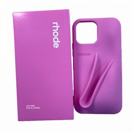 rhode 2-in-1 silikonikuori huulikiiltotelineell , suojaava puhelinkuori yhteensopiva iPhonen kanssa, saatavana (9 v riss ) shortcake shortcake 
