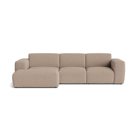 Aurelia chaiselong sofa, venstrevendt - Puente Greige - 295x160x78 - Sofa, chaiselong