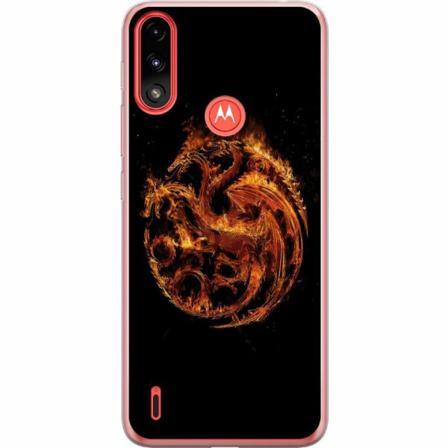 Motorola Moto E7 Power Genomskinligt Skal House Of The Dragon