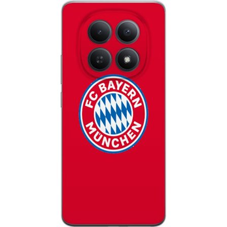 Yhteensopiva Puhelinkuori Xiaomi Redmi Note 15 Pro Bayern röd logo