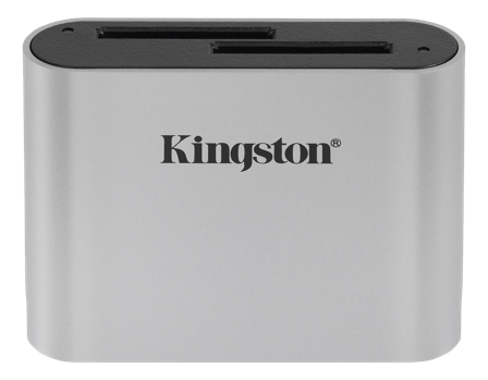 Kingston Workflow - kortleser - USB-C 3.2 Gen 1