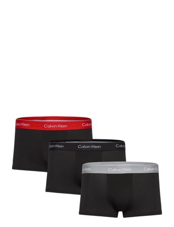 Low Rise Trunk 3Pk Black Calvin Klein