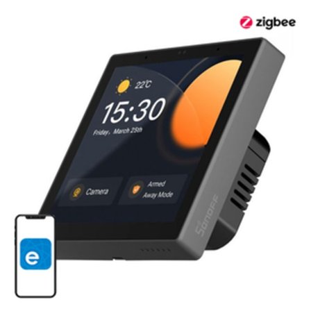 Smart Control Panel WiFi/Bluetooth/ZigBee Sonoff NSPanel Pro (musta)