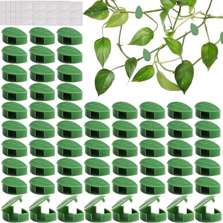 60 st Climbing Plant Support, Climbing Plant Vine Fixing Clips, Självhäftande Climbing Plant Clips