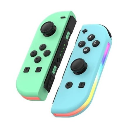 Ohjain LED-yhteensopiva JoyCon Nintendo Switch Turquoise_v (YJD)