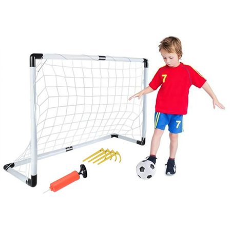 Fotballmål for Barn - Med ball & pumpe 2-Pack