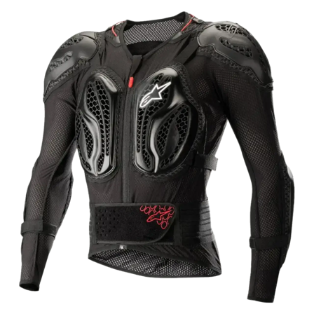 Giacca Protettiva Alpinestars Bionic Action Nero/Rosso L