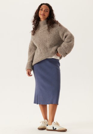 VILA - Vicomfy A-Line Knit Skirt - Kläder - - Bubbleroom