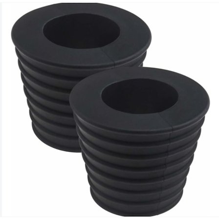 Pakke Gummiparaplykegle Kile kompatibel Parasoll Base Stativ Hullplugg Terrassebord Paraply 1.5inch/38mm