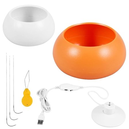 Elektrisk Perlespinner, Leireperlespinner, Justerbar Hastighet Perleskål Spinner, Automatisk Frøperlespinner