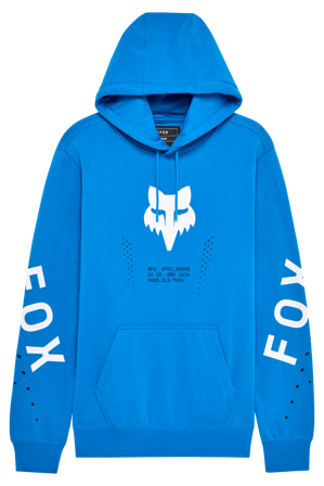 FOX Shield Hoodie True Blue L