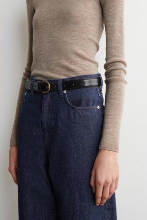 COS Femme Jean Barrel Bay in Bleu