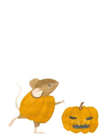 Halloween Mouse Home Kids Decor Wall Stickers Animals Monivärinen/Kuvioitu That's Mine