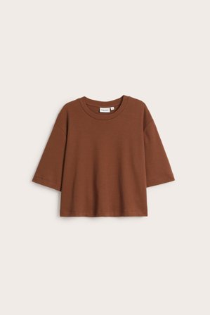 Kappahl | Kort t-skjorte | Brun