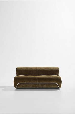 Jotex - 2-sitzer Sofa Eisen/Sperrholz/Polyester/Polyätherschaum Archie - Kaufen Pastill - Möbel bei Jotex