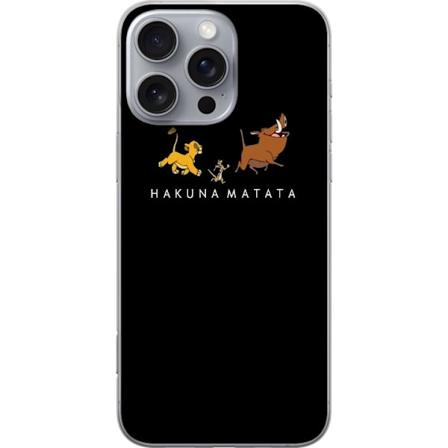 Apple iPhone 16 Pro Max Gjennomsiktig deksel Hakuna Matata