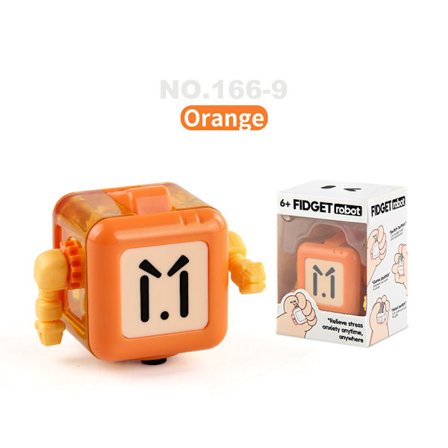 3×3 Stressleksak Kub – Mini Fidgetpussel för Vuxna & Barn