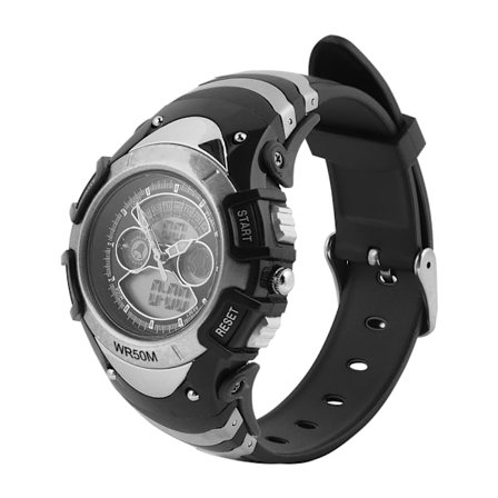 Barn Bluetooth Elektronisk Vattentät Sport Smart Wrist Watch för Män Pojkar Barn Gåvor (Svart)