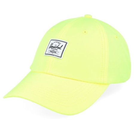 Herschel - Gul unconstructed Keps - Sylas Classic Highlight Yellow Adjustable @ Hatstore