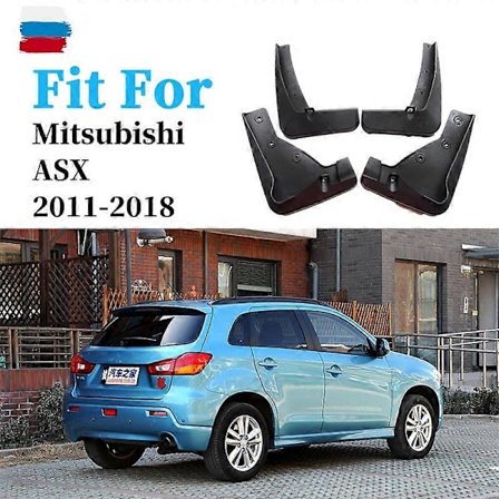 Erinomaiset auton roiskeläpät Mitsubishi ASX:ään, roiskesuojat, lokasuojat, autotarvikkeet, autotyyli, 4 kpl 2011-2018