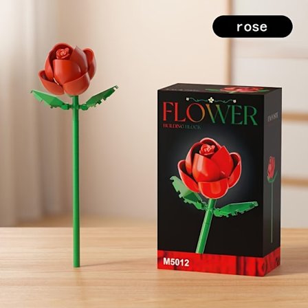 Romantiske Byggeklodsdekorationer, Julegaver til Jul Halloween Fødselsdag